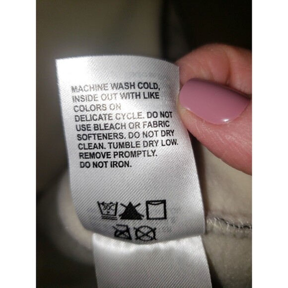 Avalanche Fleece Jacket Unisex M Cream Charcoal Gray MSRP $138 NWT - Picture 13 of 14